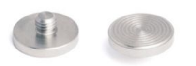 [100231] stud ; vibration ; 1/4-28 male ; glue face ; 19 mm