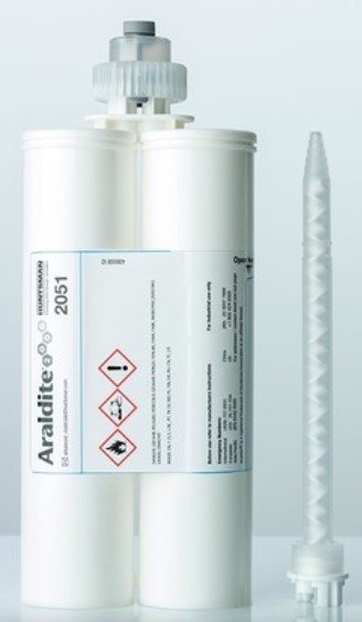 [791144] glue ; bi-component ; Araldite 2051 ; acrylate (warm & humid) ; 50 ml
